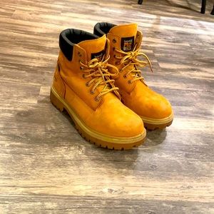 TIMBERLAND PRO Men's Waterproof Steel Toe Work Boots - LIKE NEW! Size 10.5